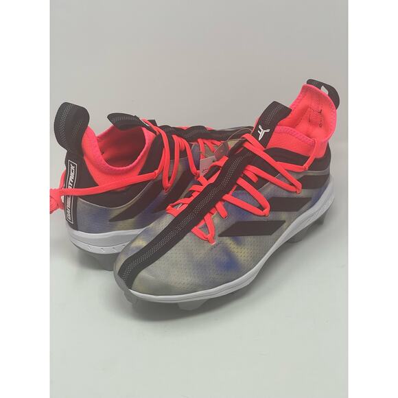 Adidas Daniel Patrick Tie Dye Afterburner Baseball Cleats H03813 Mens Size 10.5 - Picture 2 of 12